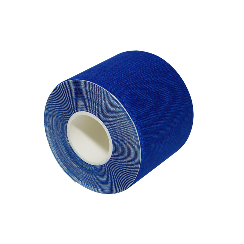 Toppa in tessuto riflettente blu scuro Nastro kinesiologico