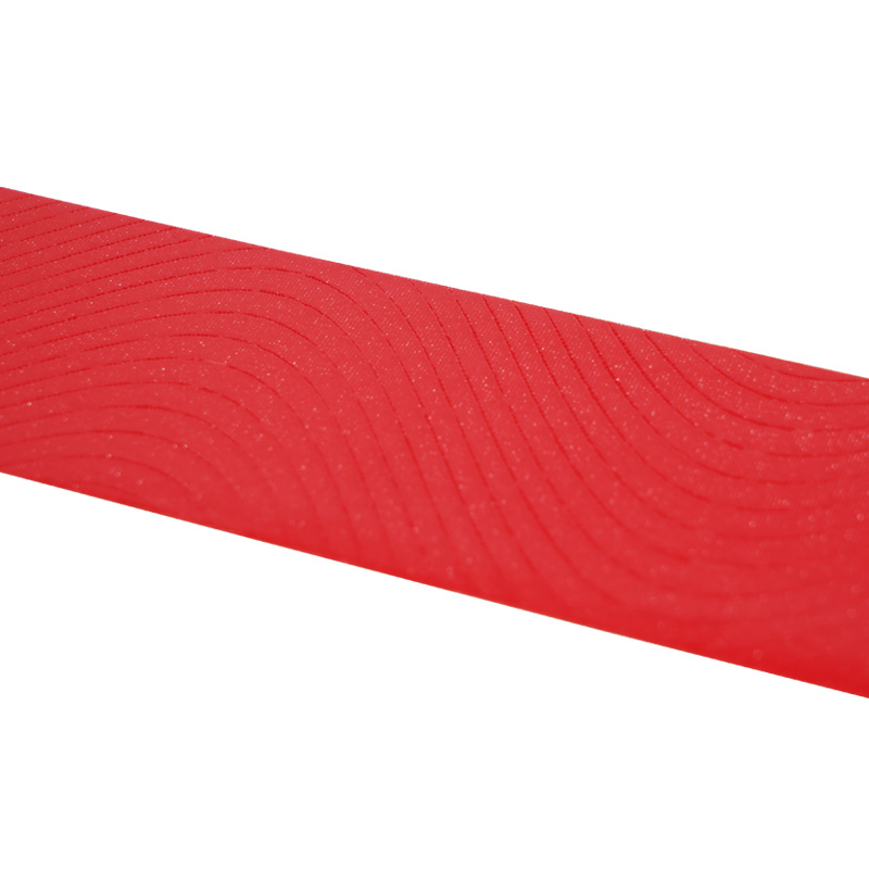 Patch muscolare elastica a quattro lati in nylon rosso Nastro kinesiologico