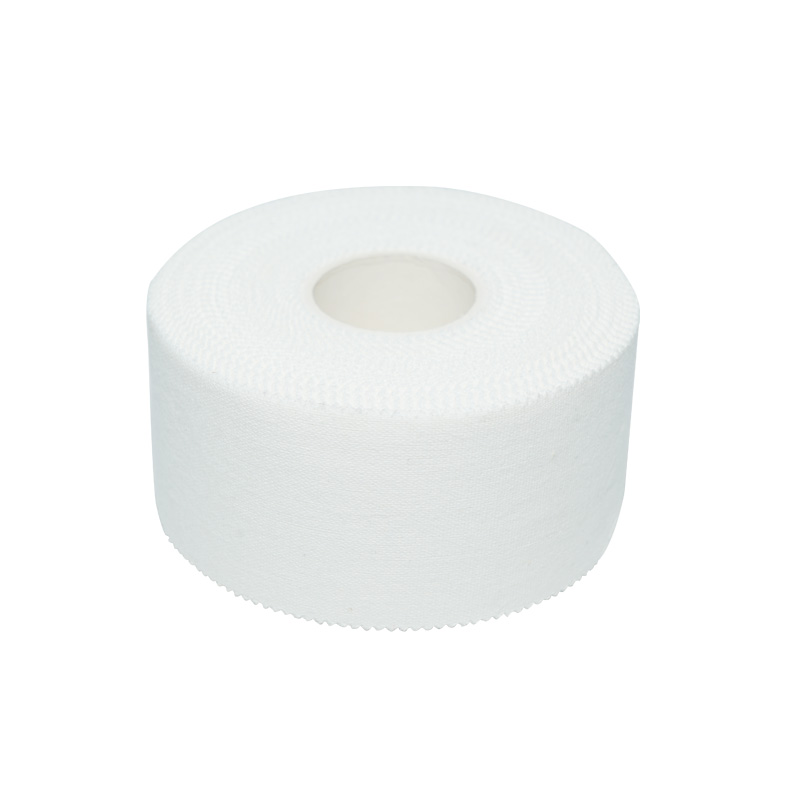 Nastro sportivo in cotone bianco