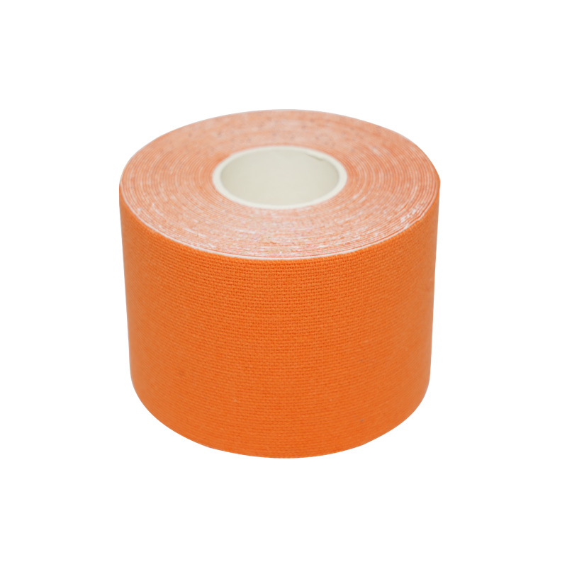 Nastro kinesiologico patch in cotone arancione