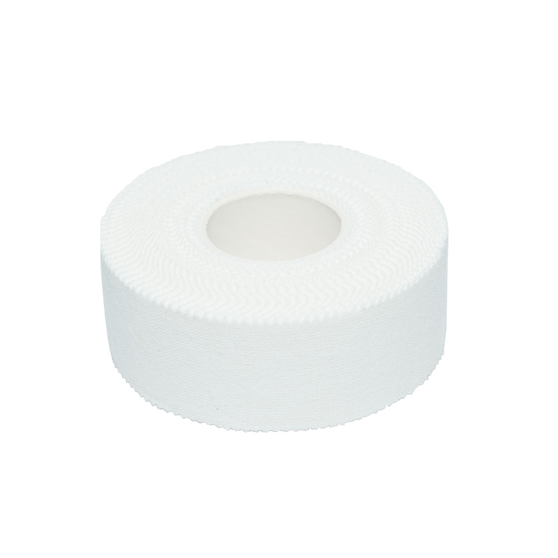 Nastro sportivo in cotone bianco