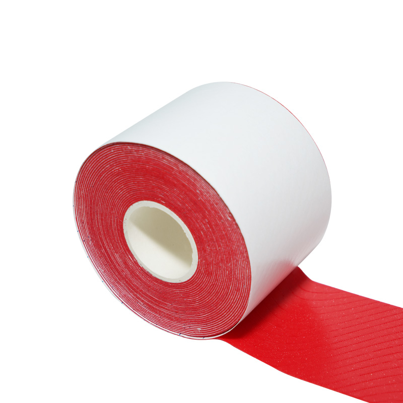 Patch muscolare elastica a quattro lati in nylon rosso Nastro kinesiologico