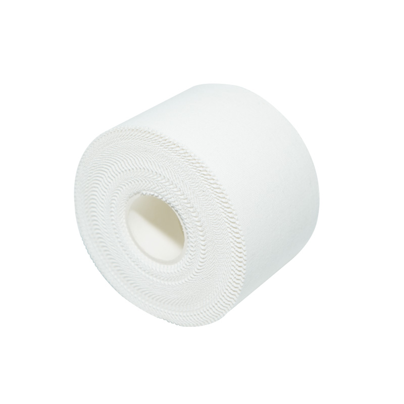 Nastro sportivo in cotone bianco