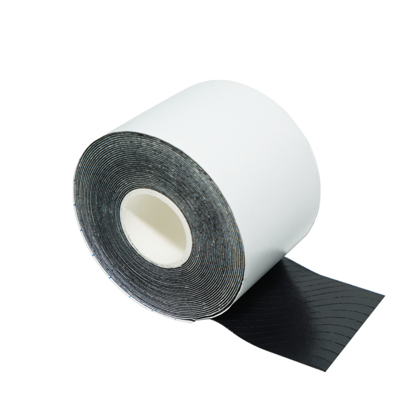 Patch muscolare elastica a quattro lati in nylon nero Nastro kinesiologico